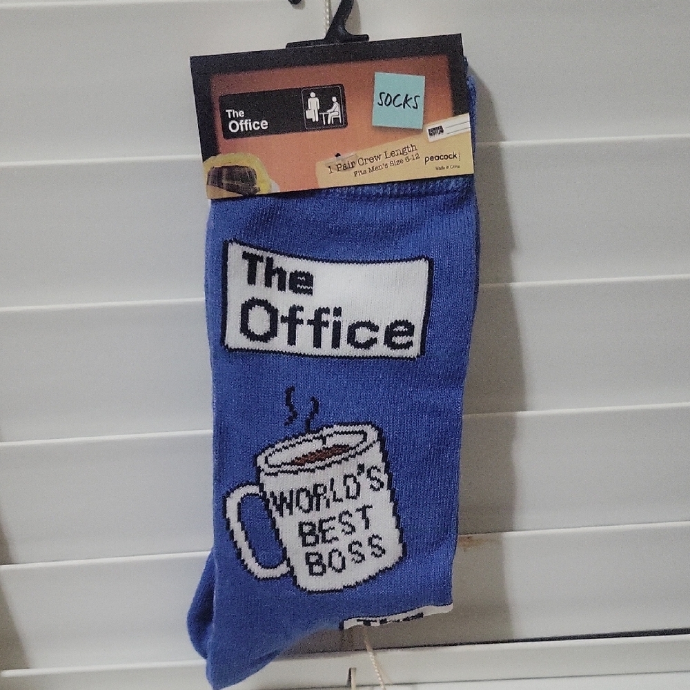 The Office - World's Best Boss Official Socks